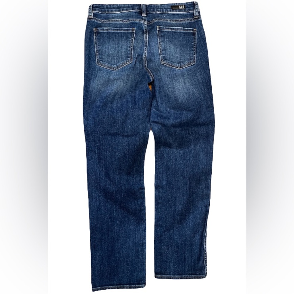 Kut From the Kloth Catherine Women’s 8 High Rise Straight Denim Jeans - Picture 2 of 7